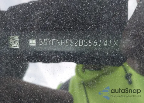 2013 Cadillac Srx Performance Collection from USA, damaged, VIN 3GYFNHE32DS561418